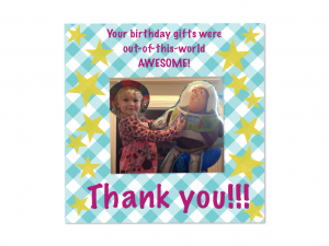 blog thank you card