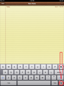 screenshot keyboard button