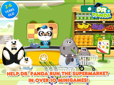 Dr. Panda's Supermarket App Review - Easy Fun In Aisle One - iPad Kids