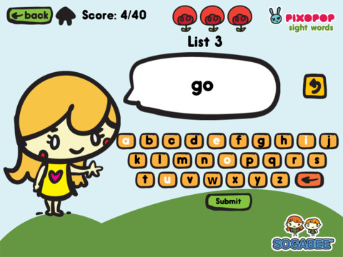 sight words and spelling 1