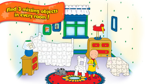 caillou house of puzzle 1