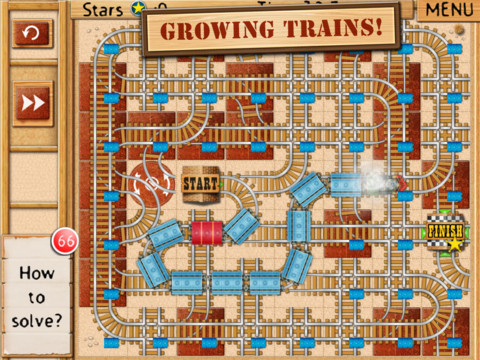 rail maze game