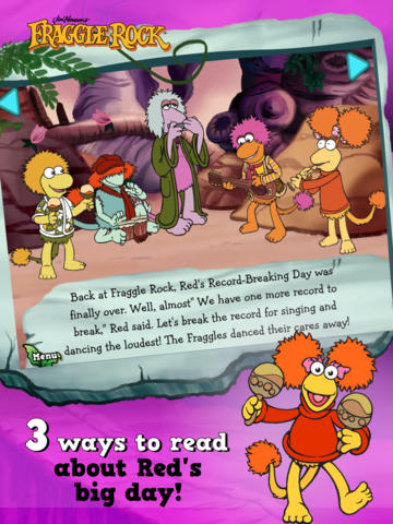 Fraggle Rock Game Day App Review - 80s Redux Done Right - iPad Kids