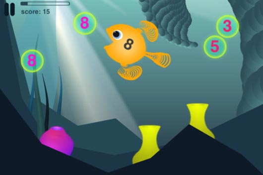 Motion Math Hungry Fish Review - iPad Kids