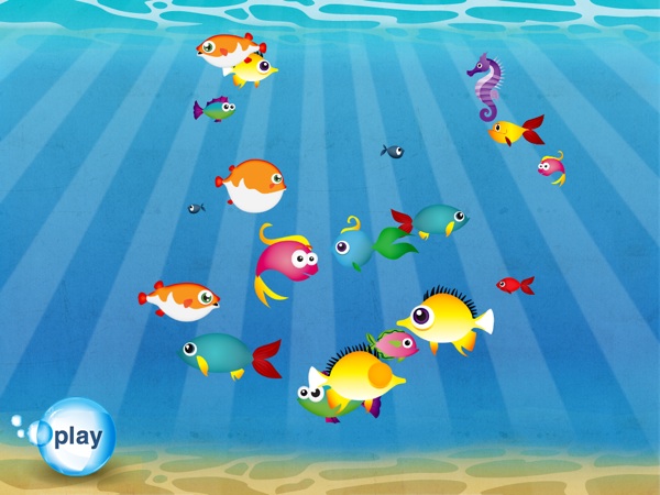 Fish School HD Review: Wet & Wild Learning Fun - iPad Kids